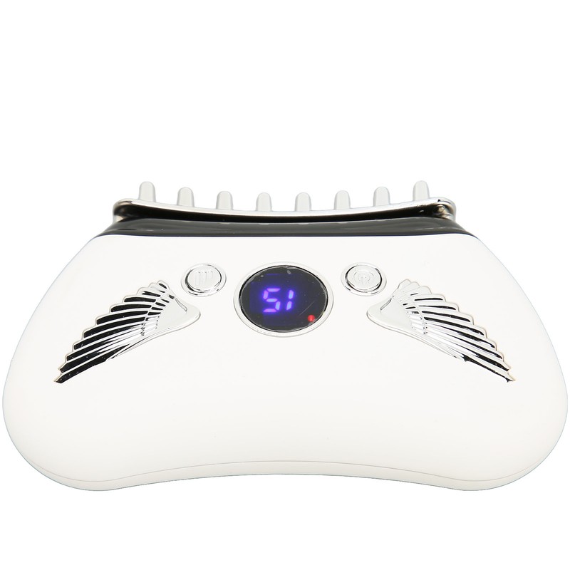 Electric Meridian Massage Brush 16 Gears Hot Compress Microcurrent Body