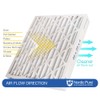 Nordic Pure 20x25x4 (19_1/2 x 24_1/2 x 3_5/8) Pleated MERV