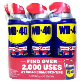 WD-40 951-490040 Pack of 3 Multi-Use Product Spray with Smart Straw, 11 oz.
