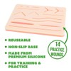 Suture Kit for Training & Practice (30 Nylon Sutures), Includes