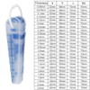 Nagoyuki 1 Pack Plastic Feeler Gauge 0.05-3mm Thickness Measuring Tools
