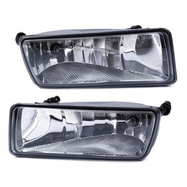 CNNELL Drive & Passenger Side Fog Lights Lamps for 06-10 Ford Explorer 08-10 Sport Trac H10 12V 42W 6L2Z-15201-AA / 6L2Z-15200-AA