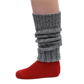 Hirsch Natur, Merino Children's Leg Warmers Chunky Knit 100% Virgin Wool (kbT), Norwegian