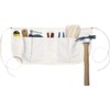Custom Leathercraft Tool Holsters Waist tool aprons, White, Small US