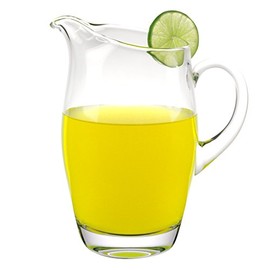 Badash Classic Crystal Glass Pitcher - 54 oz. European Mouth-Blown Barrel-Shaped Pitcher for Water, Iced Tea, Juice, Cocktails & More - Fine Quality Lead-Free Crystal