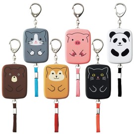 Lihit Lab A7718-4 PuniLabo Security Buzzer, Safety Alarm, Tuxedo Cat