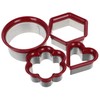 iplusmile 4Pcs Cute Sandwich Maker Molds Cookie Stamp Set for
