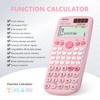 Scientific Calculators, IPepul Pink Math Calculator with 417 Function, Solar