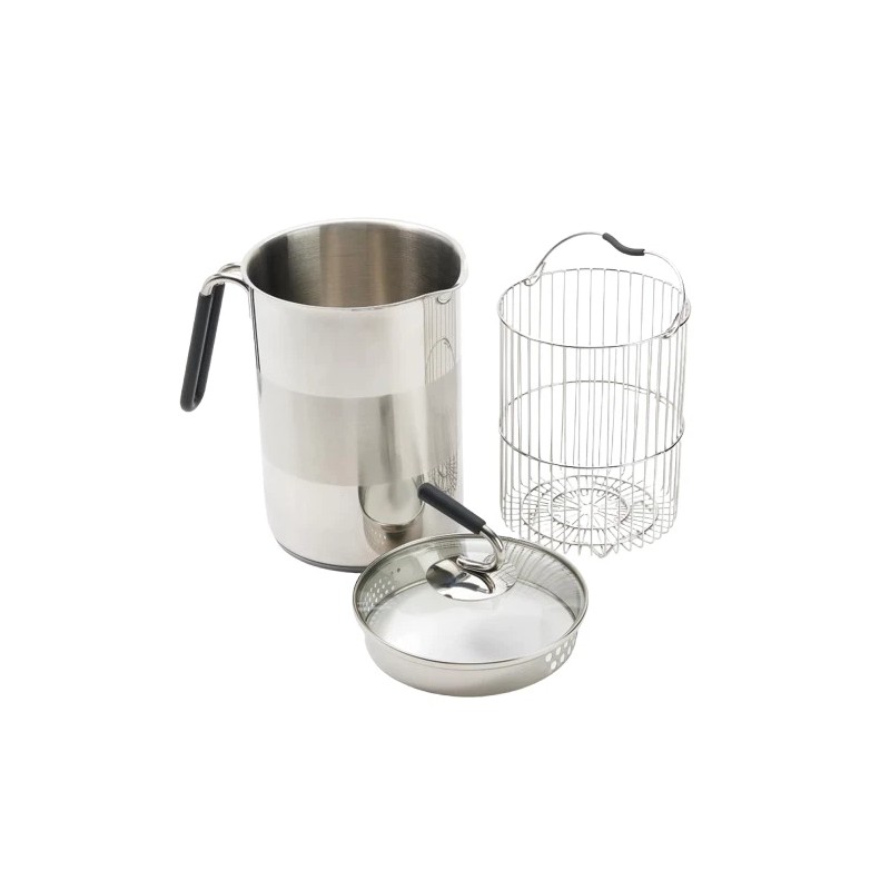 Kuhn Rikon 11 Cup Tall Narrow Pot With Straining Pour