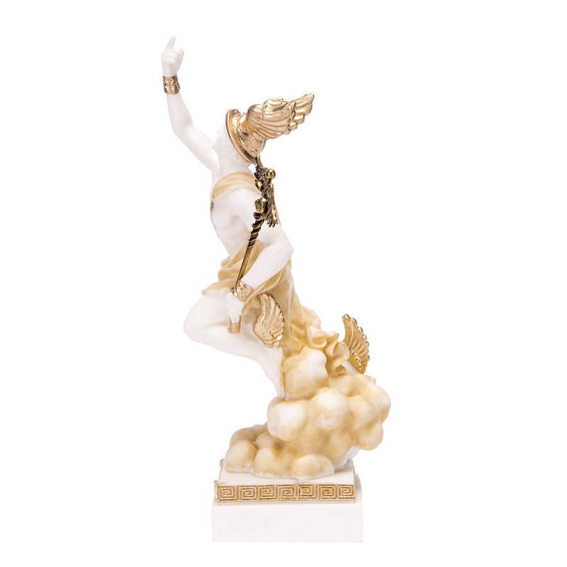 BEAUTIFUL GREEK STATUES Hermes Mercury God Zeus Son Roman Statue