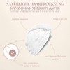 Carenesse Hair Turban Cotton White I Turban Towel with Button