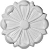 Ekena Millwork ROS06X06ST Stockport Round Rosette, 6 1/2"OD x 7/8"P,