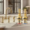 HAUKING Brass 1-001 & 1-002 Ceramic Valve Set, Compatible with