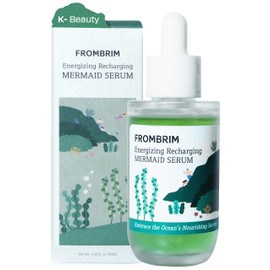 [K-Beauty] FROMBRIM Energizing & Recharging Mermaid Hydrating Serum for All Skin Types | Purifying Skin Barrier Repair Moisturizer Vegan-Friendly Mermaid Skin Care Serum No Animal Trials 1.69 fl oz