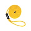 3/8" x 10' Yellow Solid Braid Nylon Dock Line -