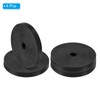 PATIKIL Multi Purpose Rubber Spacer, 4 Pcs 3.1"OD 0.47"ID 0.4"Thickness