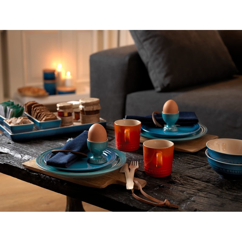 Le Creuset Stoneware Egg Cup, 2", Flame