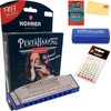 Hohner PentaHarp Harmonica - Key of C Minor Bundle with