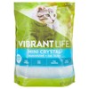 MUHU Vibrant Life Mini Crystal Unscented Cat Litter, 8 lb