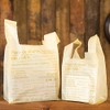 CAF-SS Heads Handbags Natural Cafe au Lait Bags (200 Pieces)