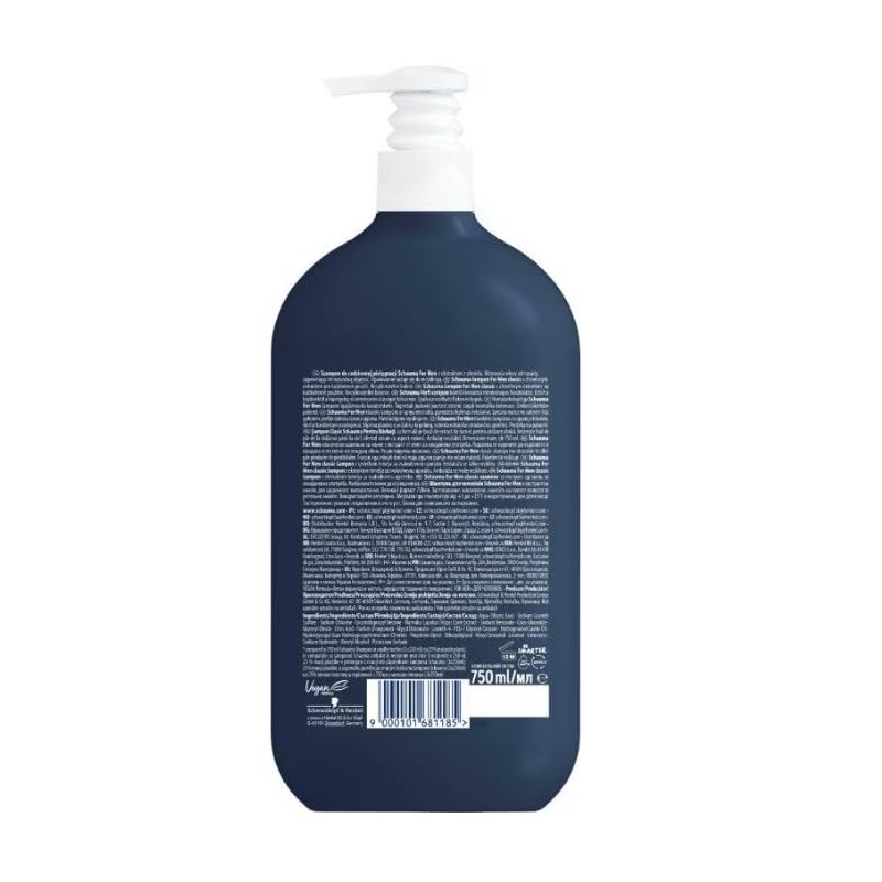 Schauma Clasic Shampoo, For Daily Care, Hops, Family Size, For
