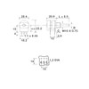 WITTKOWARE Stereo Potentiometer with Long Plastic Axis (6 x 42