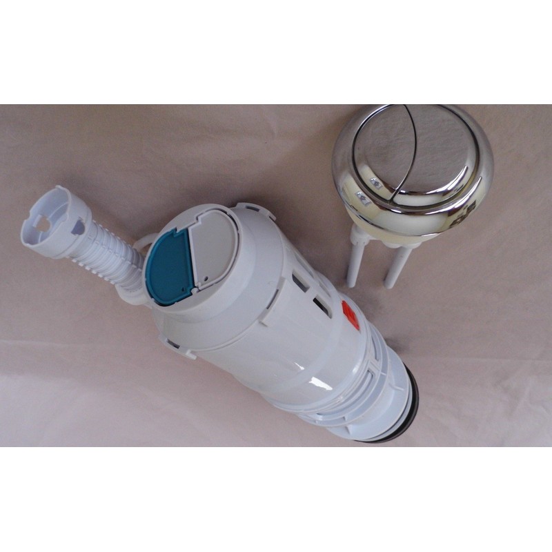 Dual Flush Top Button Canister Flush Valve For 12 Inch