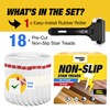 THUNDER GRIP 40"x4" Clear Non-Slip Stair Treads for Wooden Steps