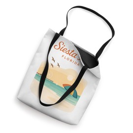 Siesta Key Florida White Sand and Ocean Scene Tote Bag