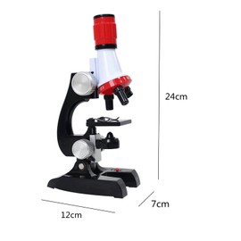 Student Science Microscope Kit Refined Scientific Instruments Toy Set Microscope for Kids Education
