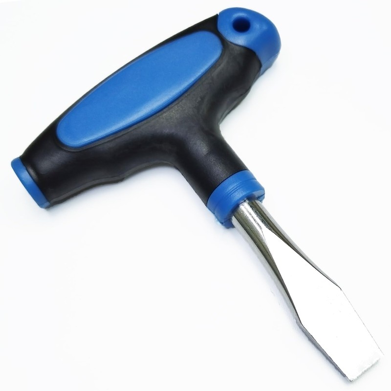 DOFEDOFO T Handle Flat Head Screwdriver, T Handle Flathead Screw