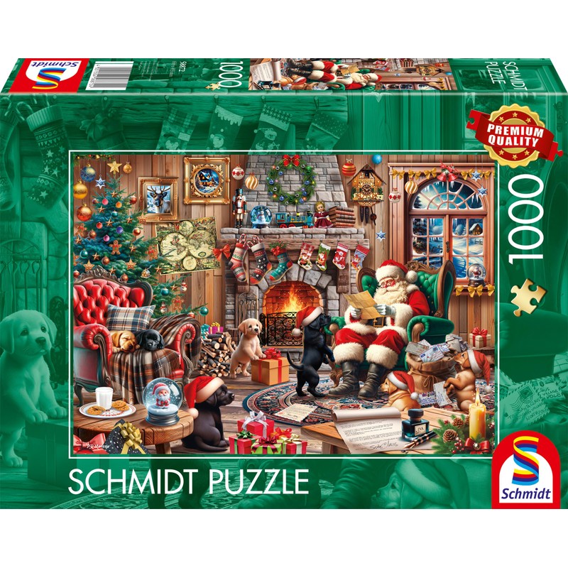 Schmidt Spiele 58872 Cosy Christmas Puzzle 1000 Pieces