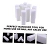 Minkissy 10pcs Four-sided Nail Buffer Block Sponge Nail Files for