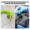 BOXOB 3pcs Tick Remover Tool Kit, 3 Sizes Green Plastic
