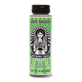 Hot Mama Salsa El Tamarindo – A Chili Hot Sauce with Natural Ingredient Rich in Antioxidants, Low Calorie, No Preservatives, Additives, or GMOs – Perfect for Eggs, Tacos, and More – 9 fl oz