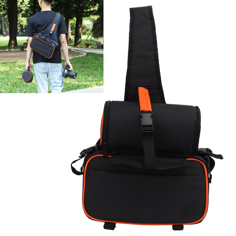 Camera Sling Bag Large Capacity High Density Durable Shockproof Bilateral