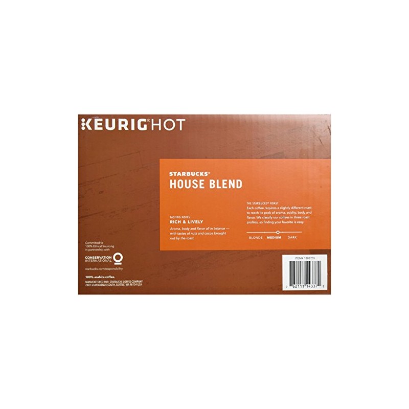 Starbucks Starbucks House Blend, 72 Count