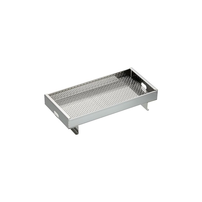Fuchioka NI Stainless Incense Plate, Silver, 7.2 x 3.4 x
