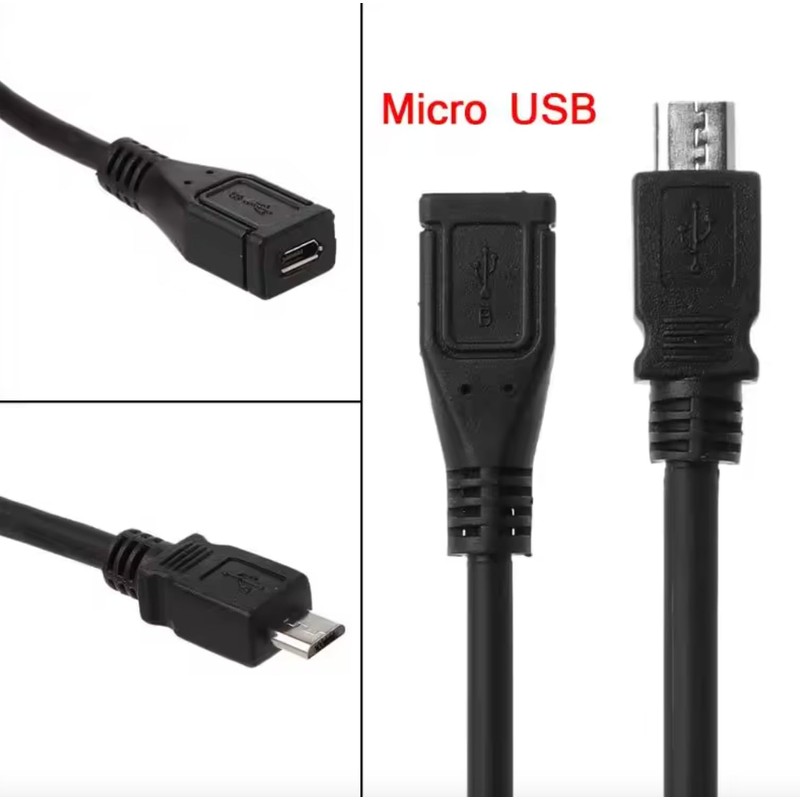 Panlouting Micro USB Kabel für Tablet und Handy | 30cm
