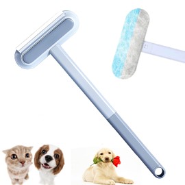 Multifunctional pet Hair Removal Agent, 2025 New 4 in1 cat and Dog Hair Removal Agent, Multifunctional Double-Sided Dog and cat Hair Removal Brush, Suitable for Carpet, Clothing, Bedding, etc