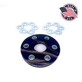 Rhino Rotary Cutter Flex Coupler Rubber Disc Kit 00762215, 0076647A, 00771287