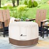 Fire Pit Cover for Solo Stove Bonfire,600D Tear-Resistant Heavy Duty