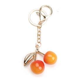 MUCOOS Cherry Keychain Exquisite and Puristic Birthday Gift for Friends Teacher Gift Friendship Keychain Thank You Bag Decoration for Women Cute Design