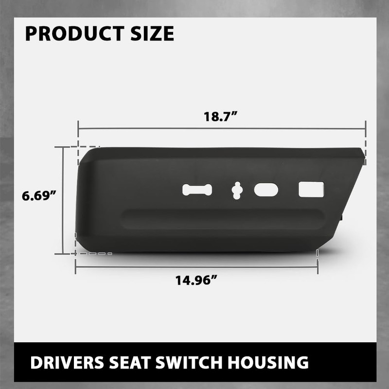 G-PLUS Drivers Seat Switch Housing Compatible with Ford Expedition 2007-2014