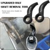 Agamino 2PCS Pry Bar Wrench Adaptor Head, Crowbar Adapter Head
