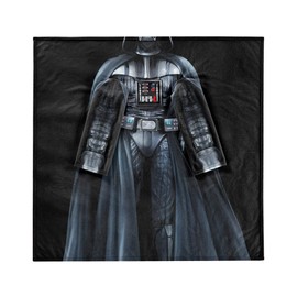 Starwars Comfy Throw Blanket with Sleeves, Youth - 48 x 48 Inches, Being Darth Vader