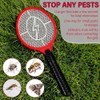 12 Pack Electric Fly Swatter Bulk Bug Zapper Rackets for
