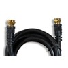 Cablelera ZCTTFDMM-03 RG-6 Coaxial Cable with F Type Screw-On Gold