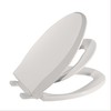 Toilet Seats Elongated,19" Extra Long Toilet Seat,Built-In Potty Training Seat