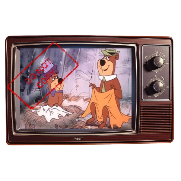 Yogi Bear &Boo Boo Classic Episode MAGNET 2" x 3"SATURDAY